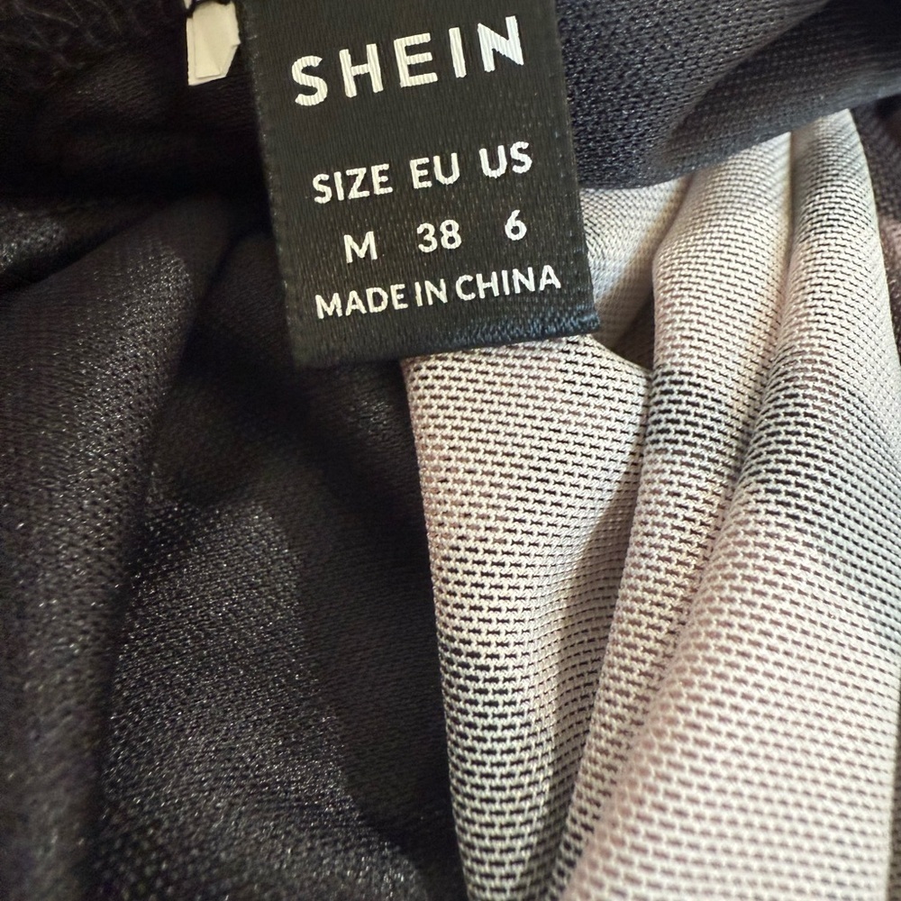 SHEIN Black Brown Zebra Print Pencil Skirt - Picture 6 of 10